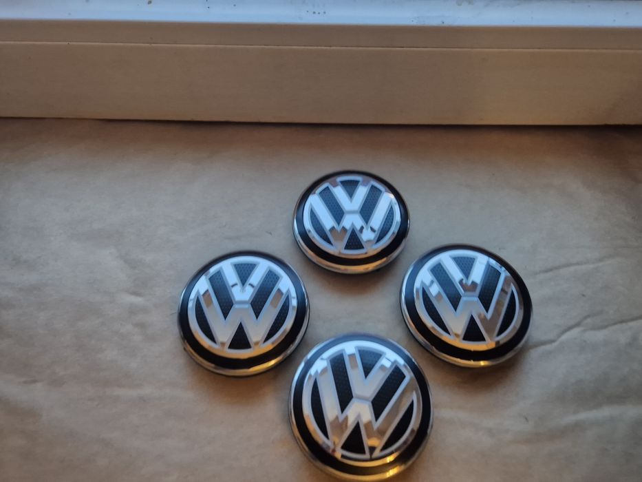 Dekielki kapsle kołpaki do alu felg Tiguan Caddy Sharan Arteon 65mm