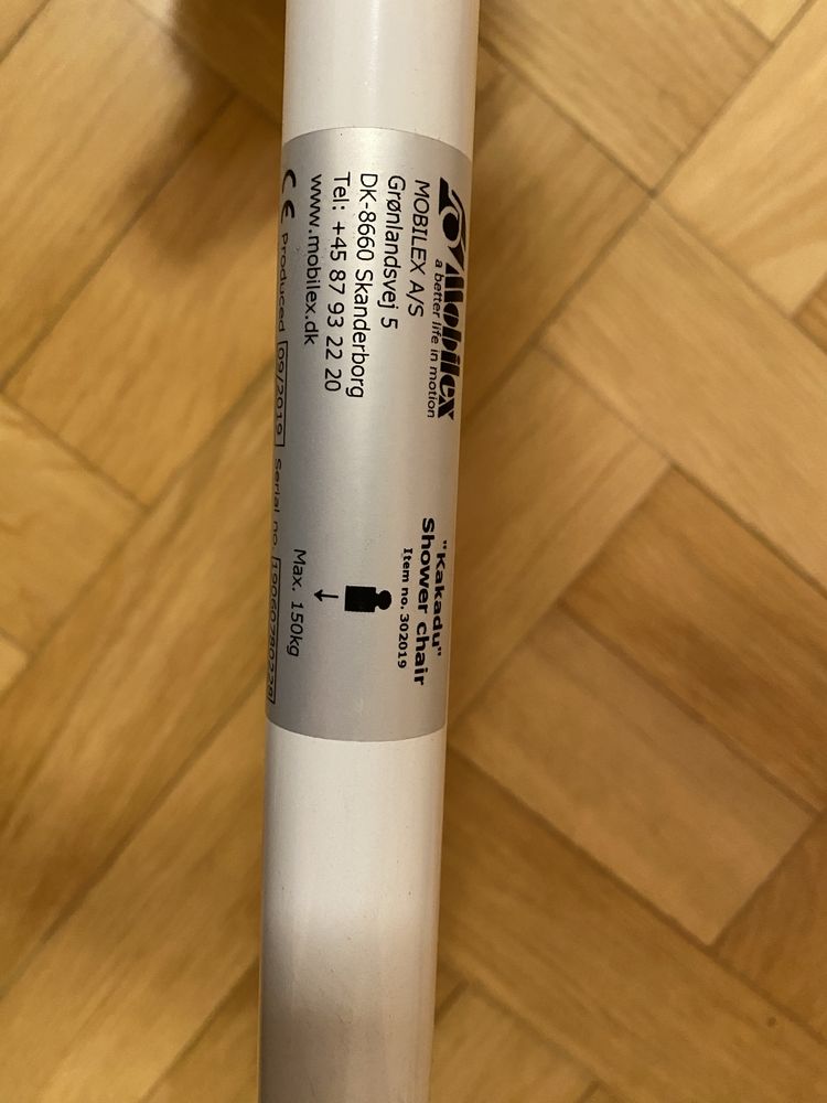 Sprzedam wózek inwalidzki prysznicowy Mobilex 55 cm (najszerszy)