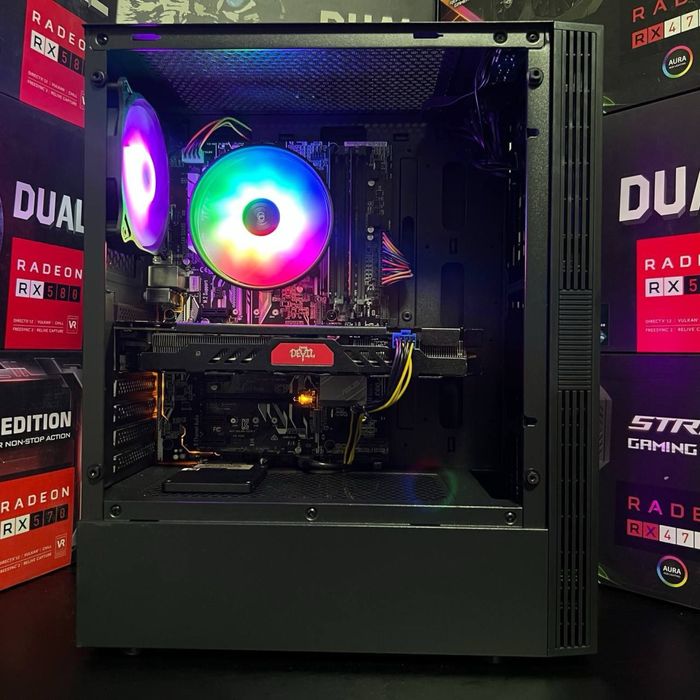 Игровой компьютер | i7 7700 | RedDevil rx 580 8gb | 24gb | SSD 512gb