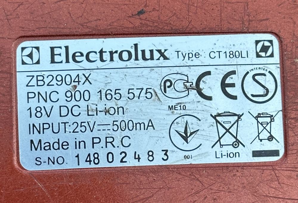 Odkurzacz Electrolux Ergorapido bezprzewodowy