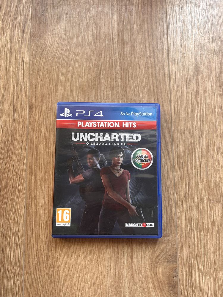 Unchated o legado perdido ps4
