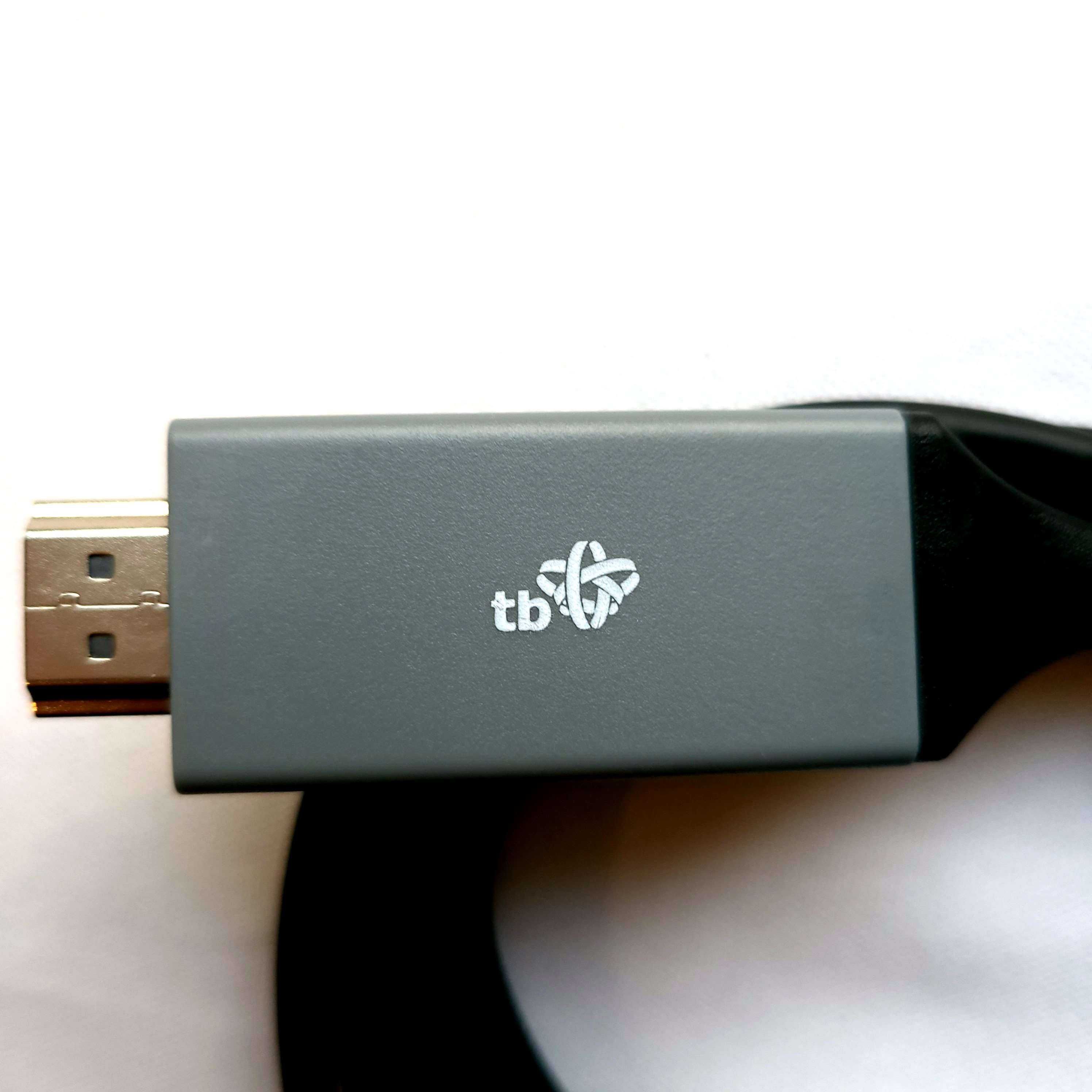 TB HDMI 2.0V USB 3.1 typ C 2m