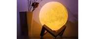 Lampka nocna księżyc kolor odstresowujący, projektor tęcza GRATIS!