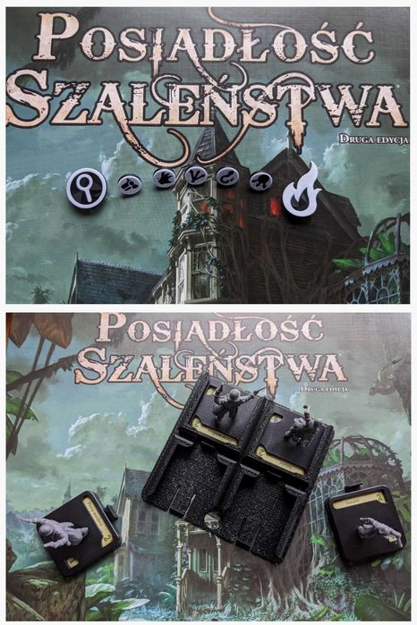 Insert organizer do gry Posiadłość Szaleństwa 2 edycja z dodatkami!