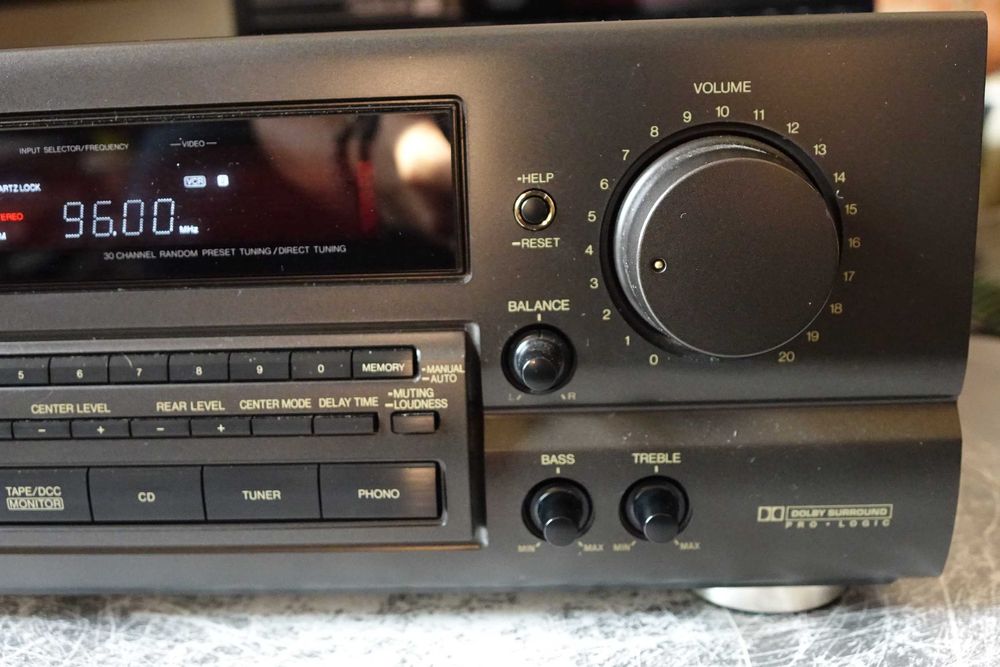 Amplituner 5.0 TECHNICS SA GX 670, moc 150W-gabinet!