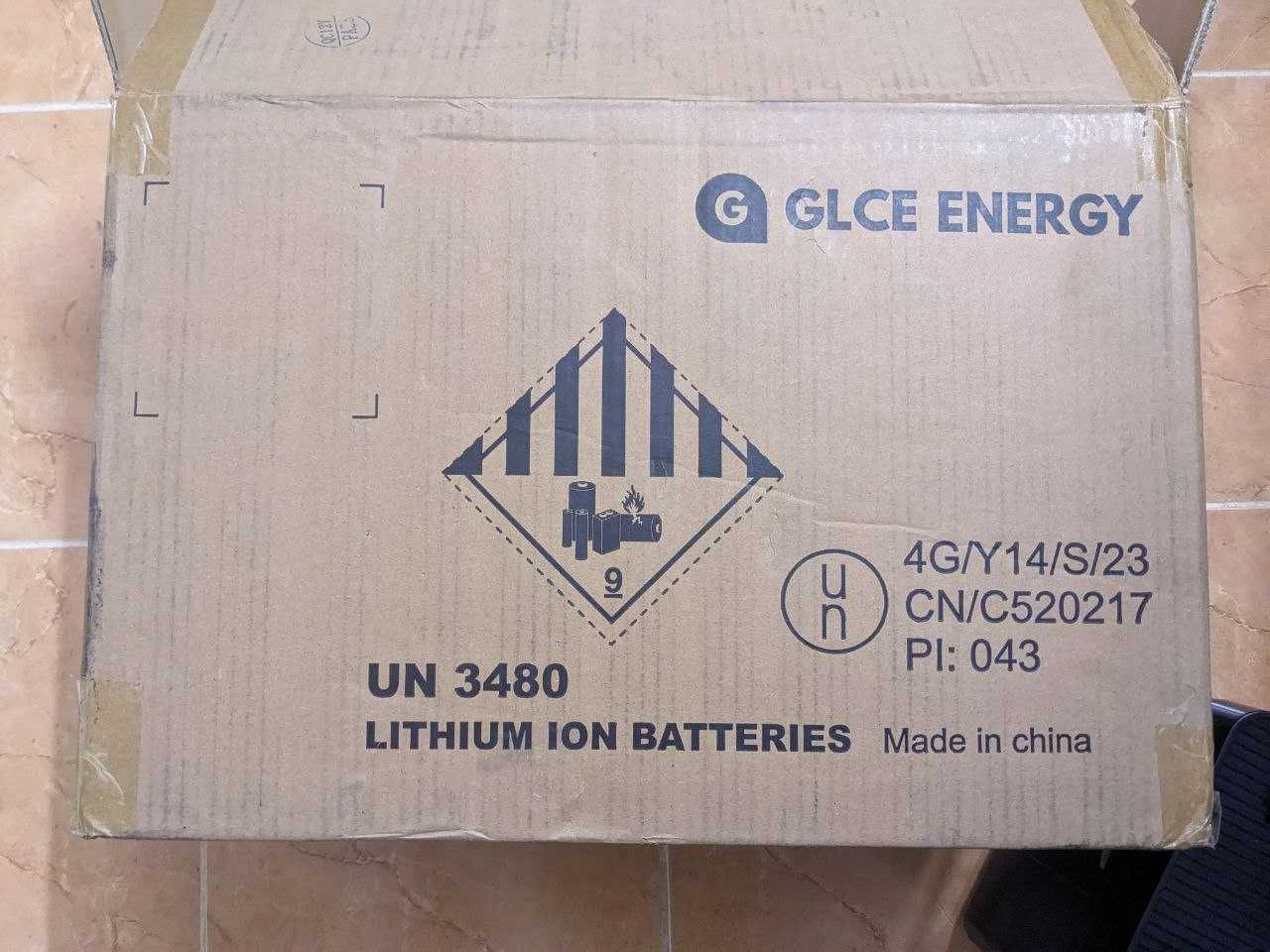 LiFePO4 аккумулятор GLCE Energy 12.8V 100 Ah 1280 Wh