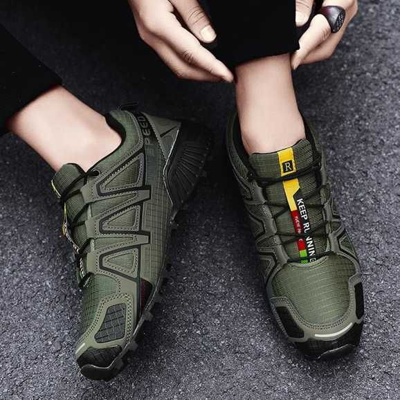 Кросівки чоловічі Salomon speedcross олива Нові