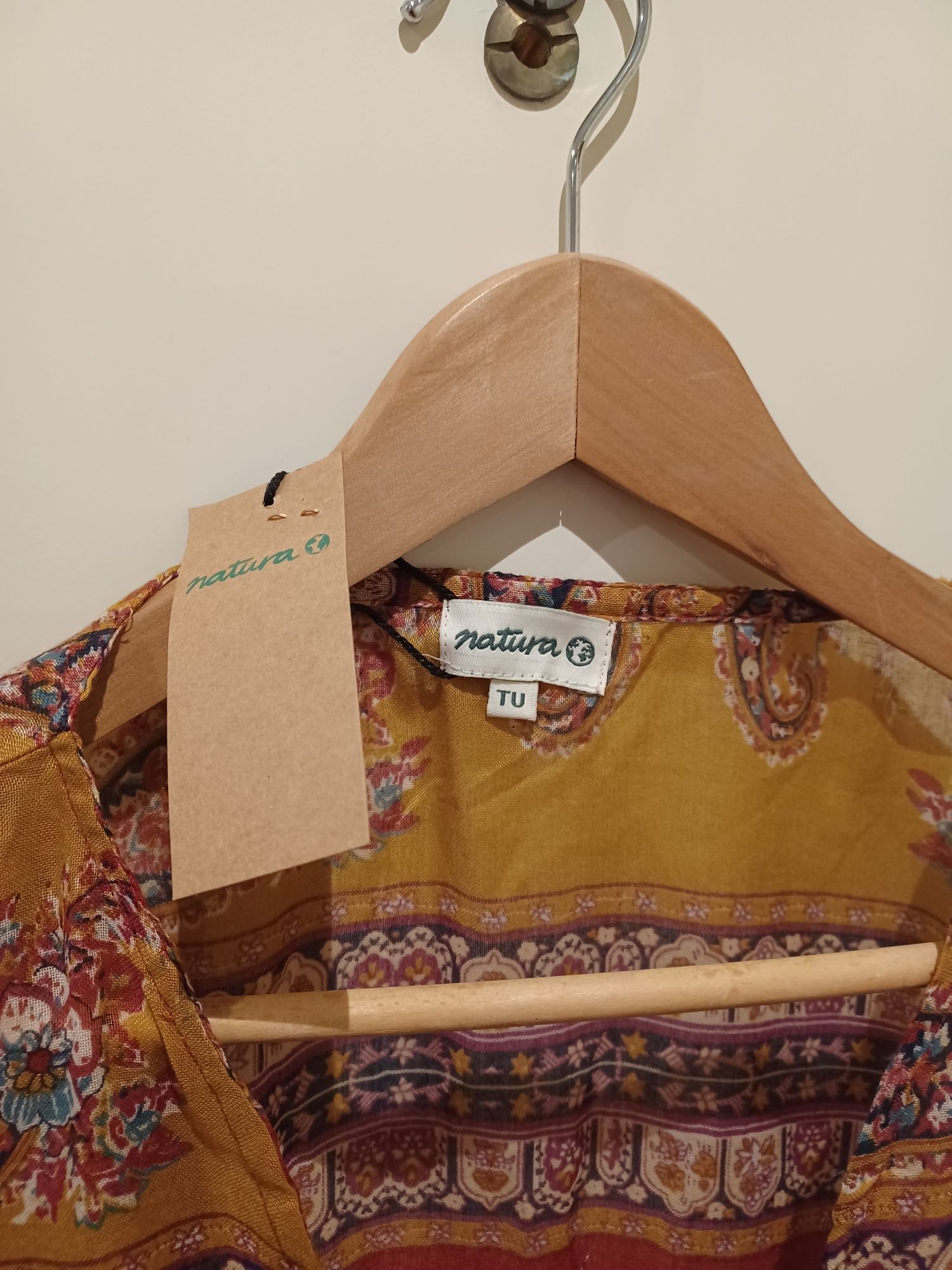 Túnica estampada Natura
