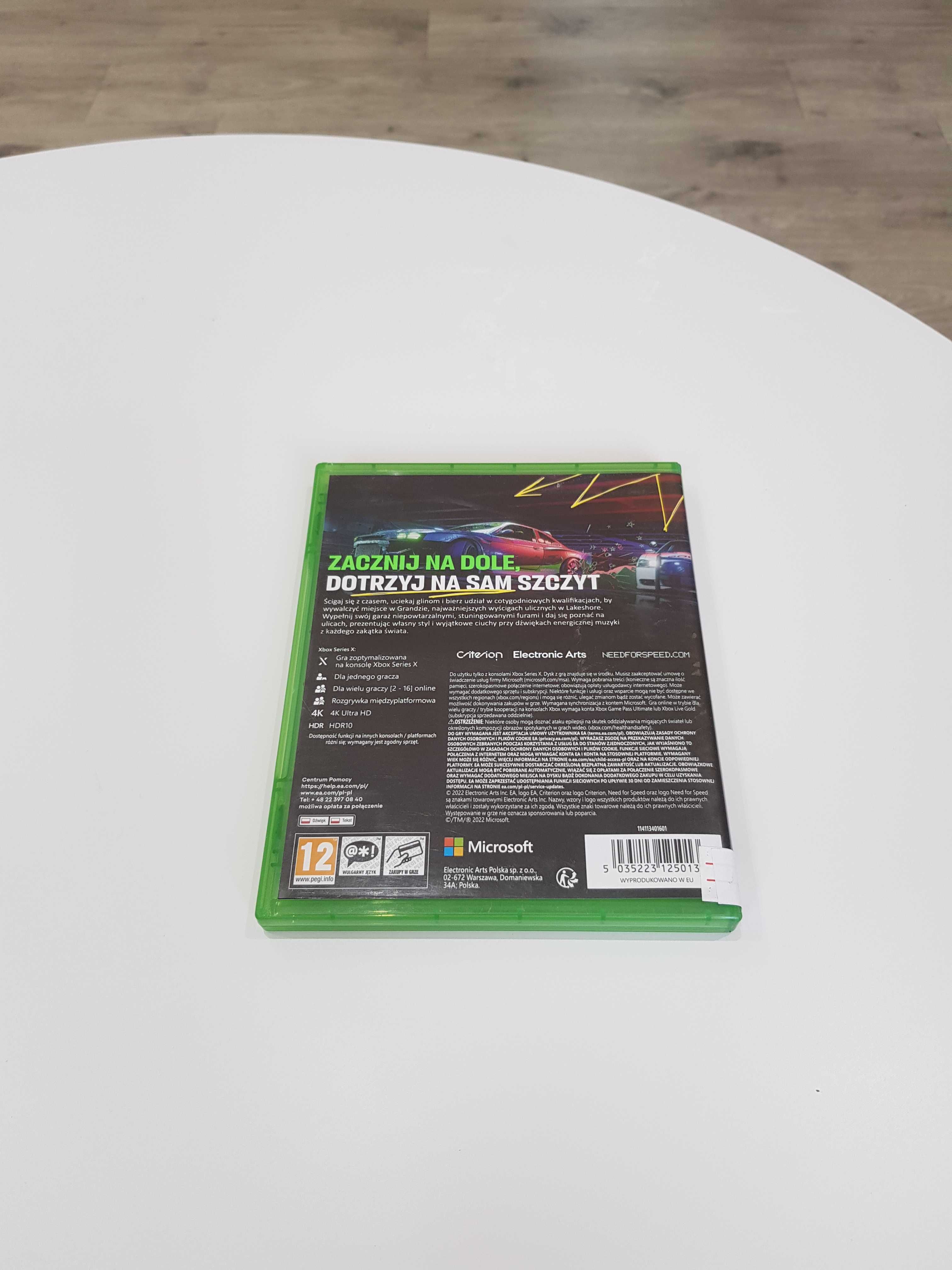 NFS Unbound Xbox Series X Sklep Iława