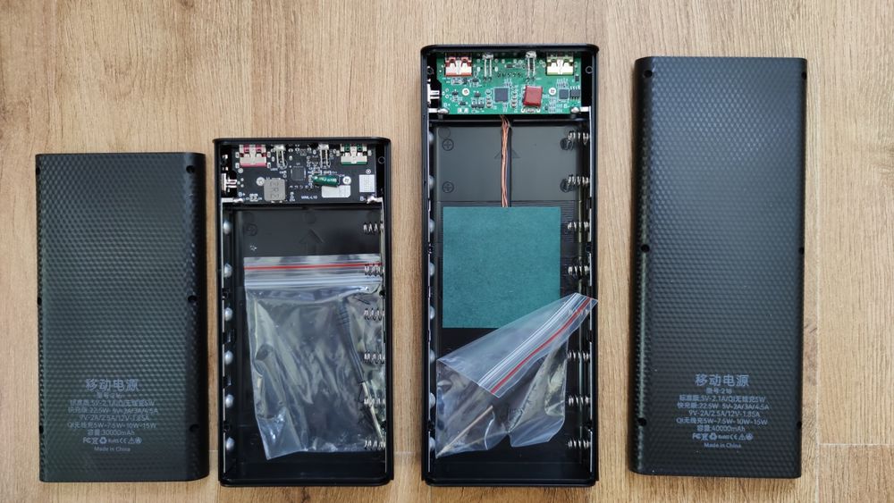 Корпус для повербанка на 4, 6, 8 АКБ 21700