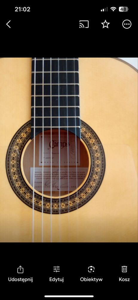 Gitara   klasyczna  Flamenco Camps Primera