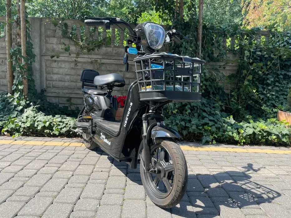 *NOWY* SKUTER ELEKTRYCZNY 250 WAT E-Golden Duży Koszyk Raty Dostawa
