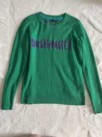 desigual sweter z nadrukiem