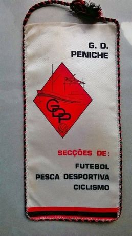 Galhardete rectangular do Grupo Desportivo de Peniche Fundado 30.1.194