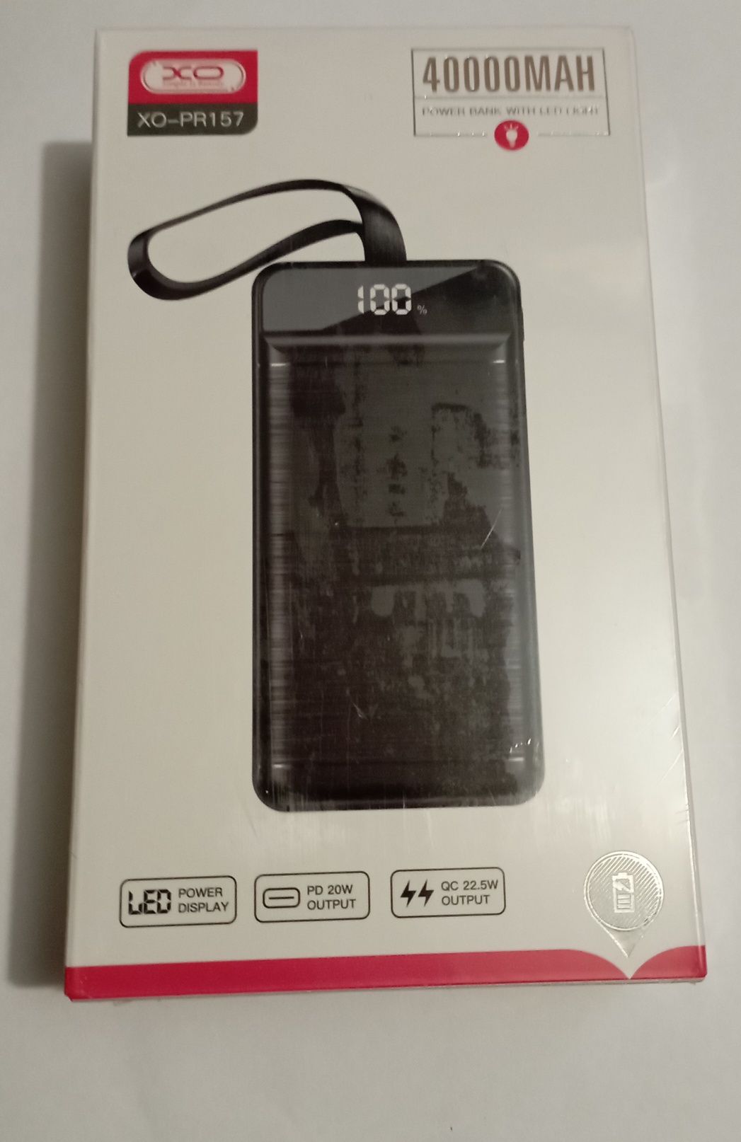 Повербанк 40000 mah XO PR-157 22.5W