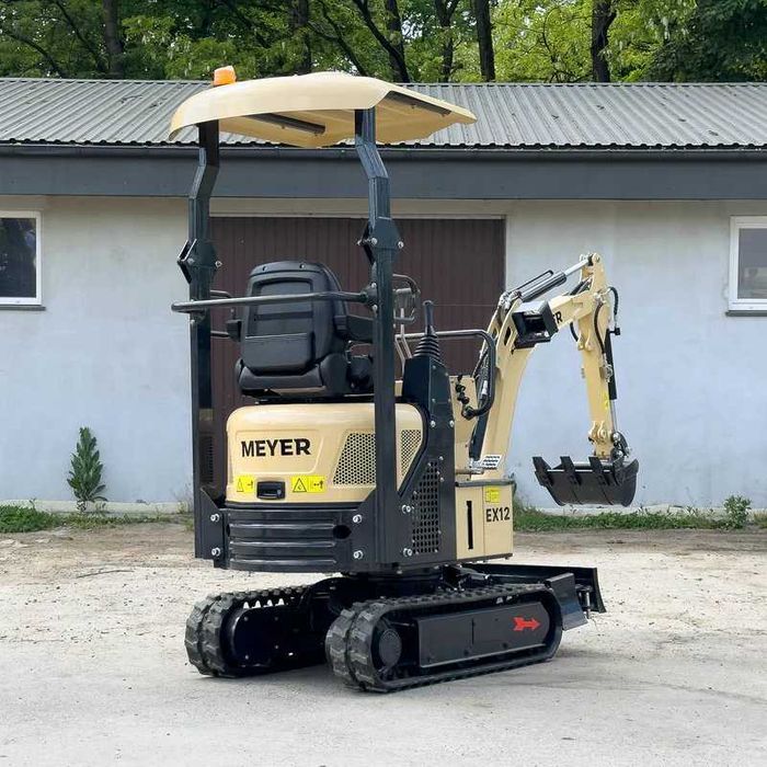 Minikoparka MEYER EX12 YANMAR, joystick, rozsuwane gasienice, LEASING