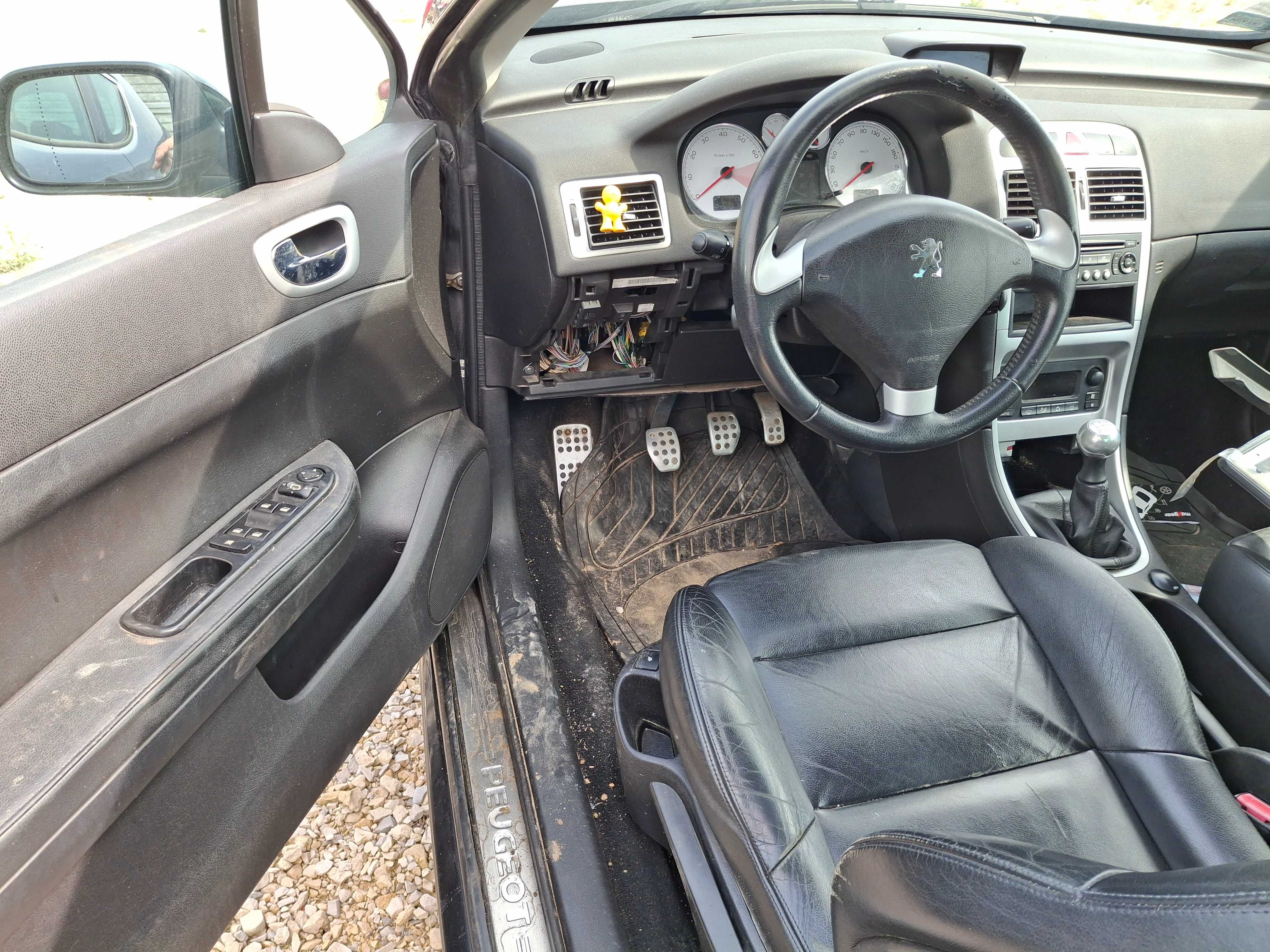 peugeot 307 cc maska błotnik felgi dach skrzynia zderzak lampa