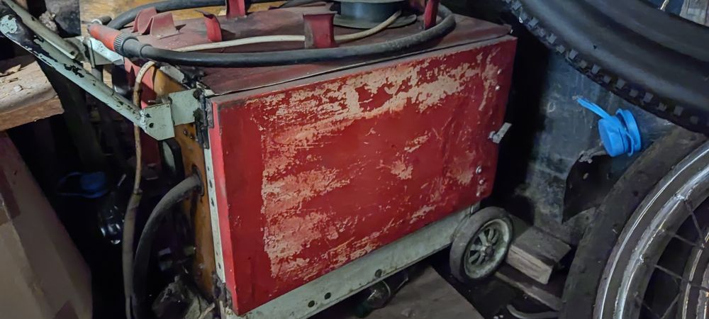 Зварювальний апарат 2 в 1 саморобний на тролейбусних агрегатах