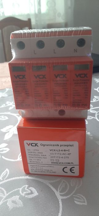 Ogranicznik przepięć vcx-l2 -4-b+c