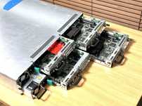 Serwer 4x XS23-TY3 DELL C6100 X5650 L5520 64GB 2x PSU 12xHDD 1xNVME