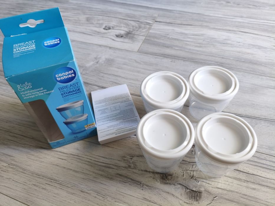 Pojemniki do przechowywania pokarmu Canpol Babies OKAZJA!