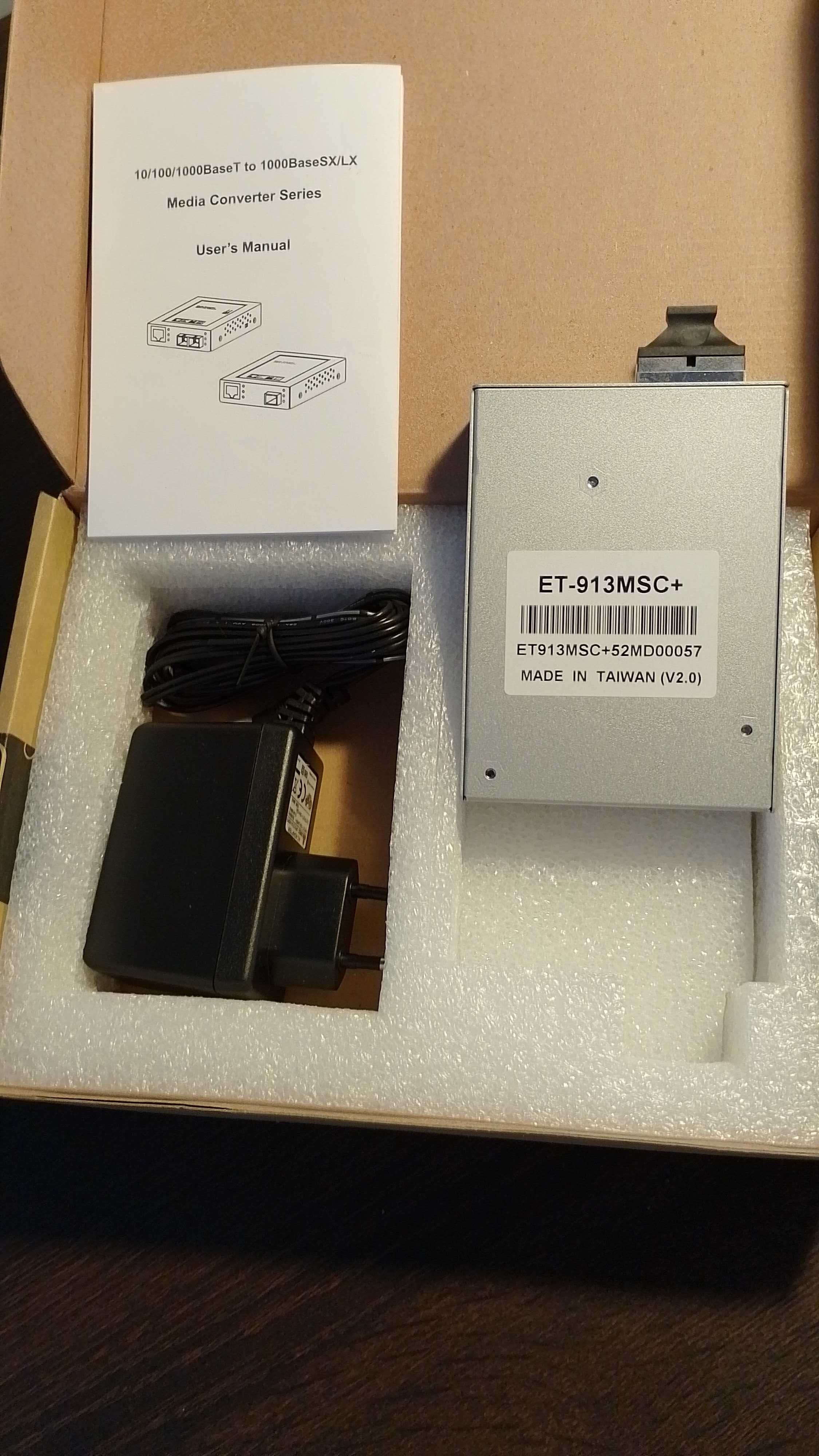 Media konwerter Edimax ET-913MSC+