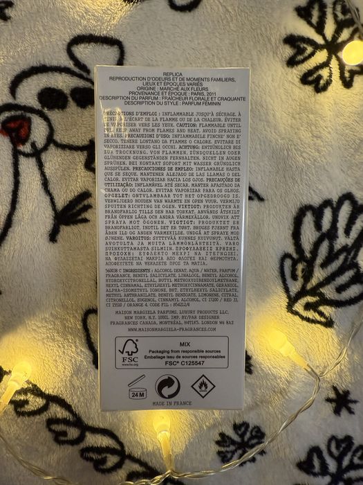 Perfumy Maison Margiela Replica Flower Market 100ml