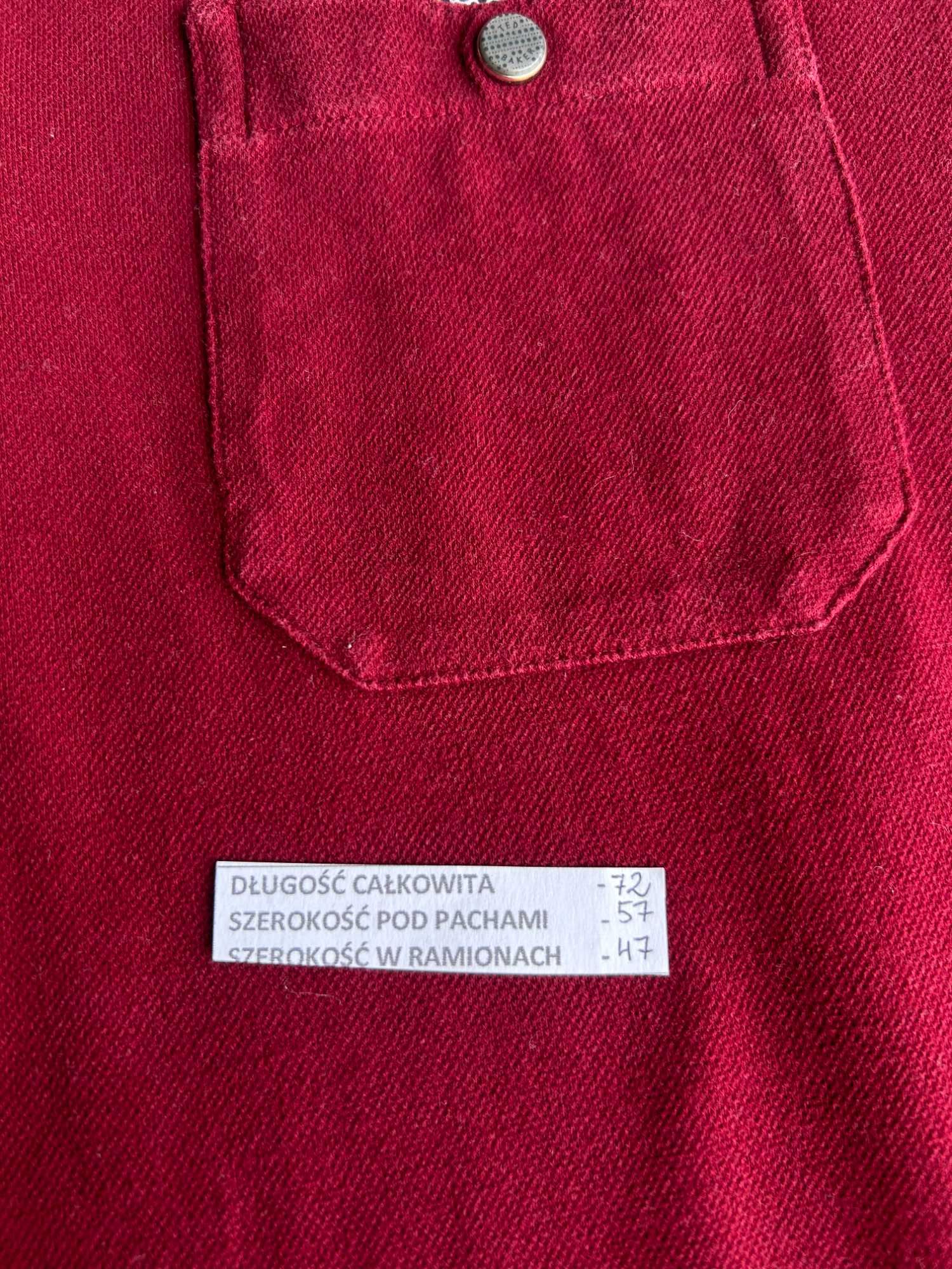Ted Baker _ Bordowa koszulka polo 5_XL