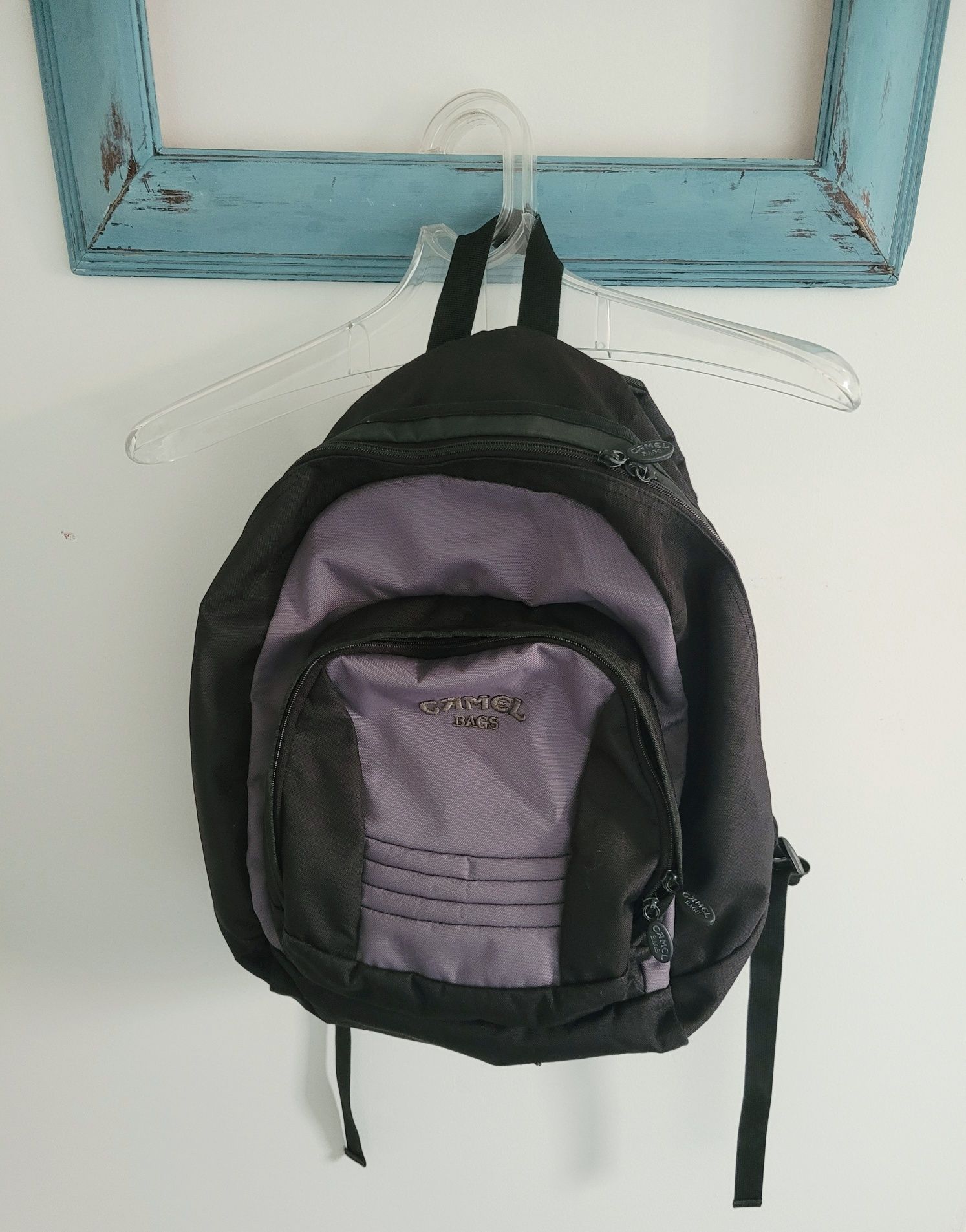 Mochila Camel preto/cinza