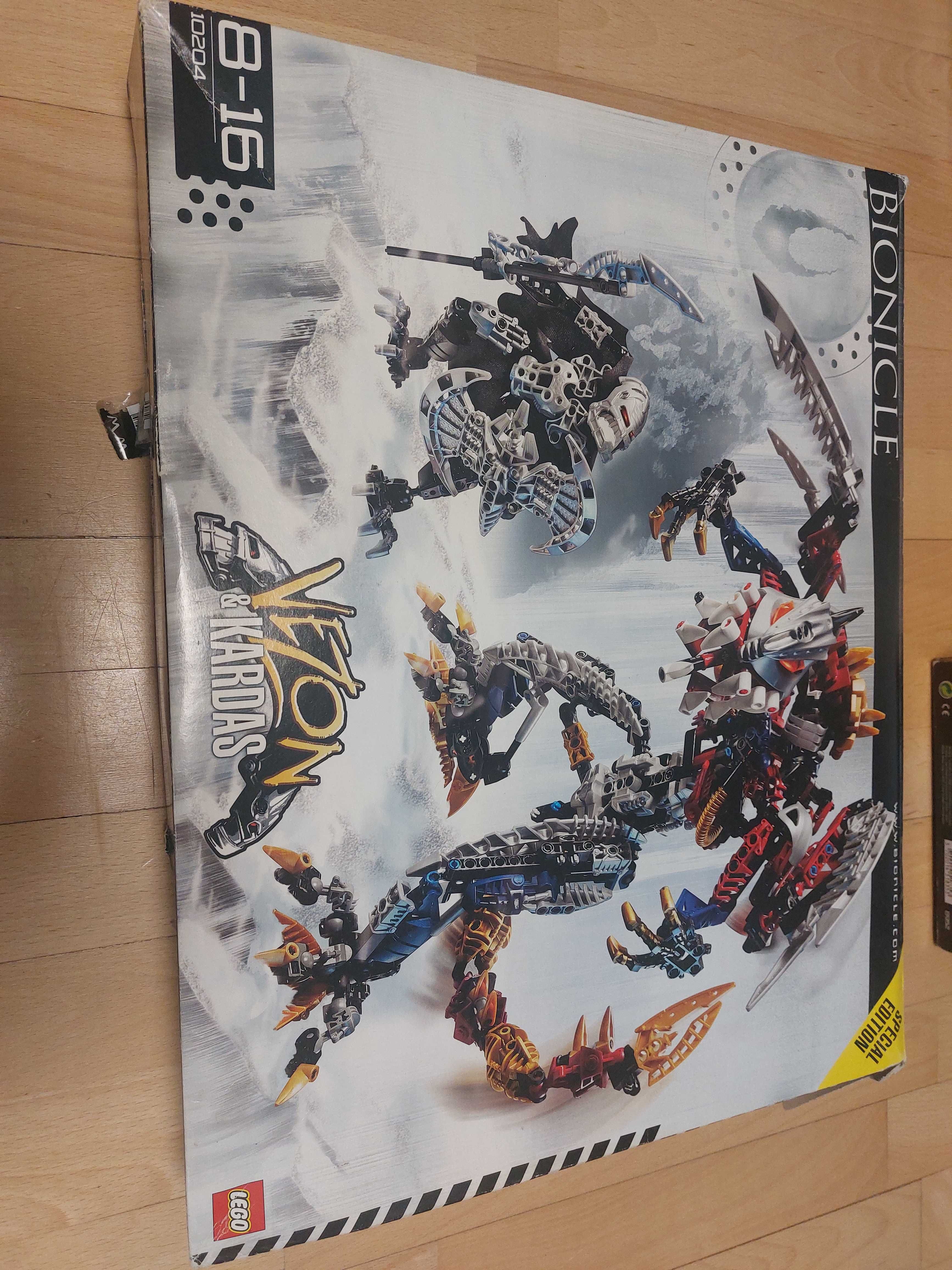 lego 10204 Bionicle - złoty gral dla kolekcjonerów -nowy.