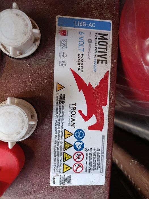 Akumulator trakcyjny Trojan L16G-AC