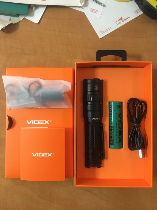 Фонарик videx a156r