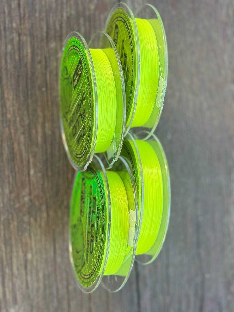 Жилка/ліска/леска FR Fluoro Carp 350м салатова/зелена/яскраво-зелена