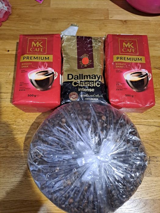 Kawa mielona i ziarnista 2,5kg