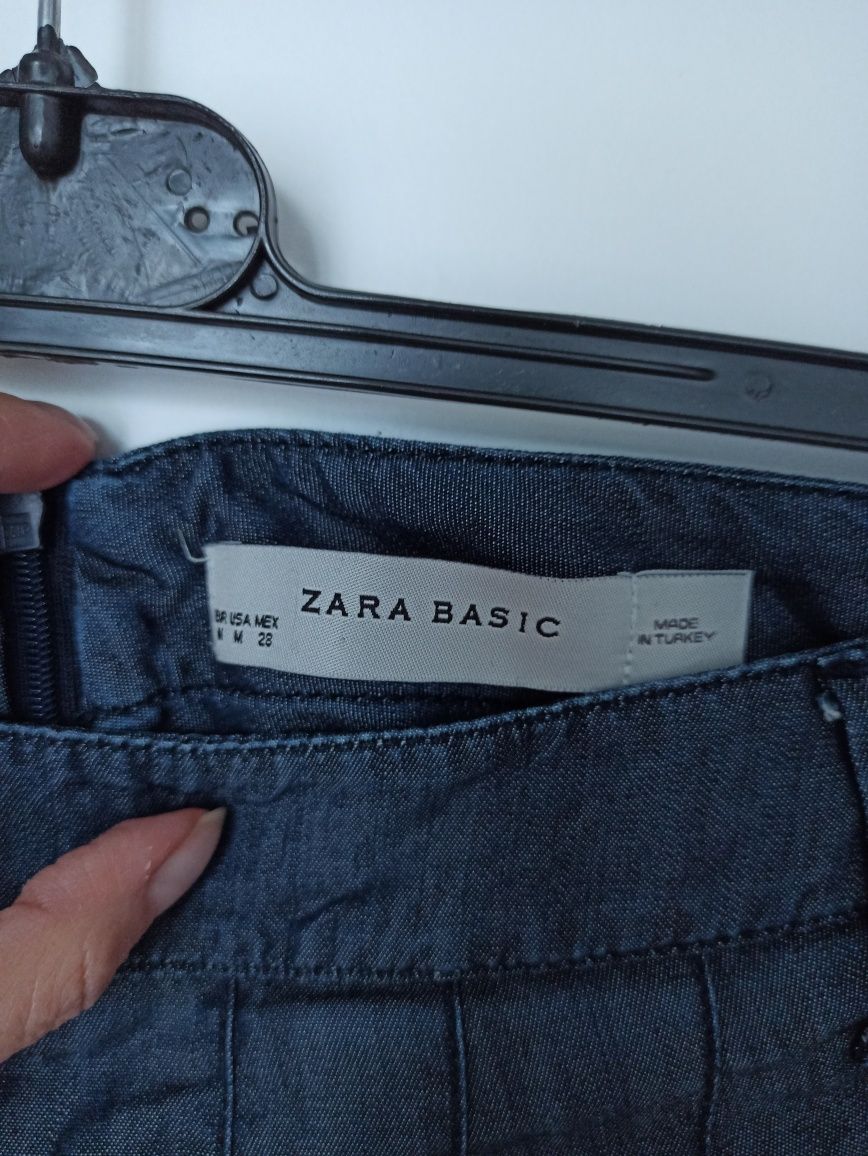 Spódnica Zara z cienkiego modalu