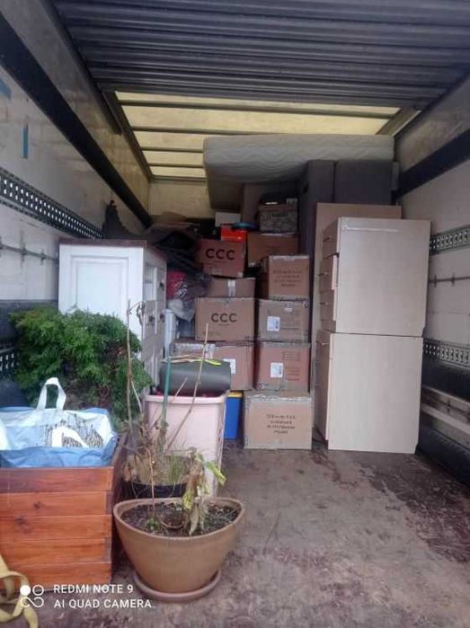 Usługi transportowe/przeprowadzki/HDS 2T/wywrotka 6T/utylizacja mebli