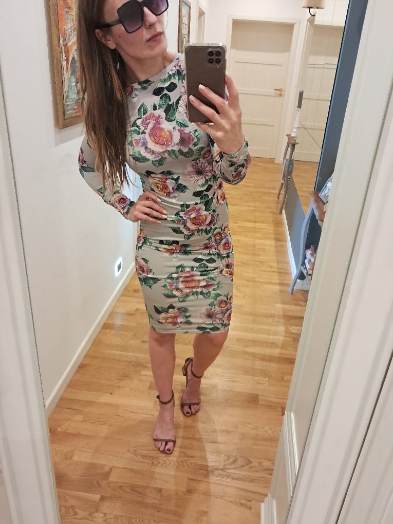 Zara sukienka midi
