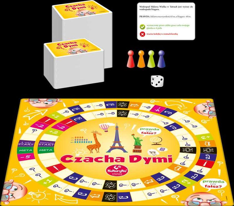KUKURYKU gra planszowa dla CAŁEJ RODZINY CZACHA dymi