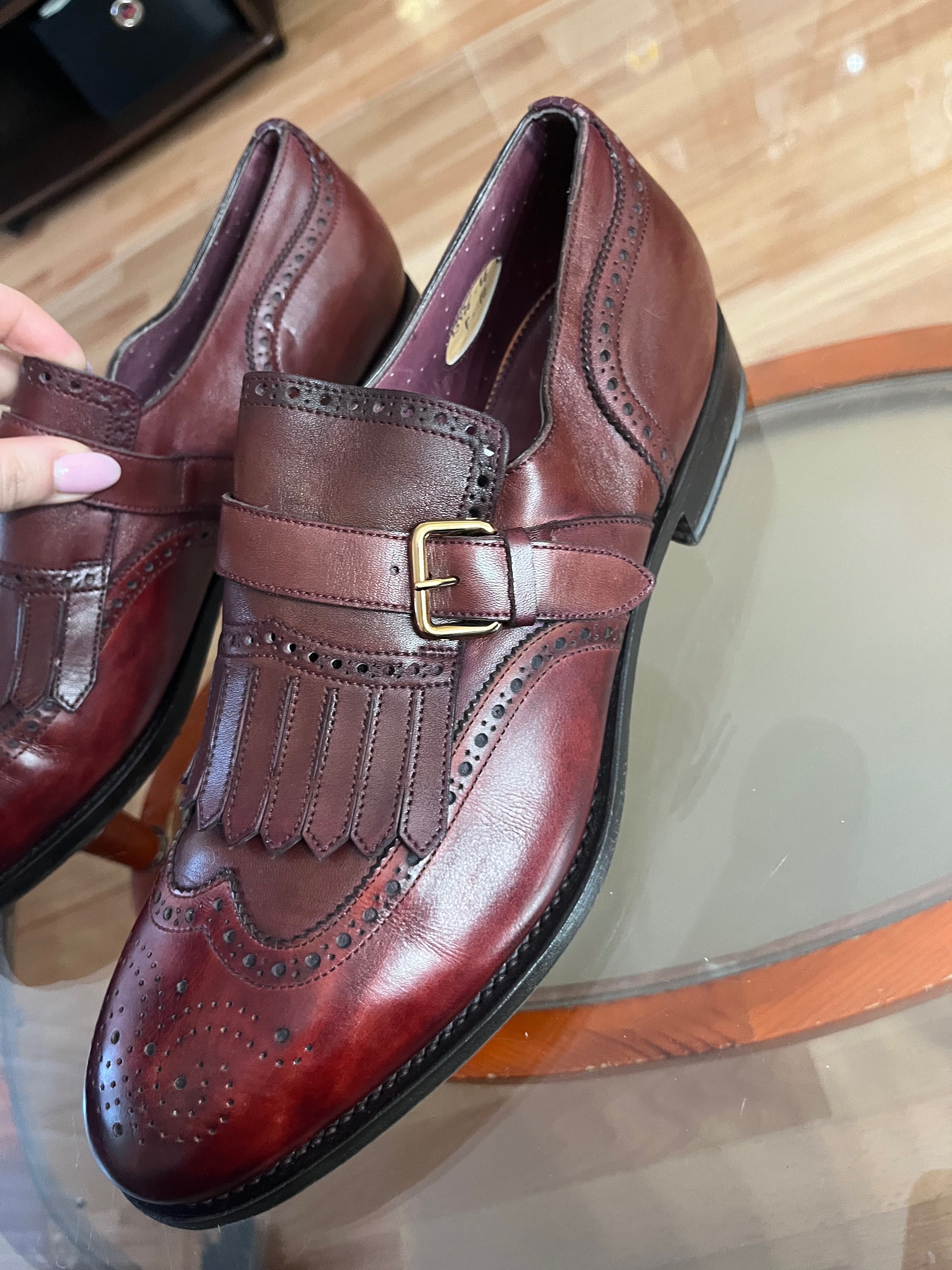 Чоловічі монки лофери Santoni