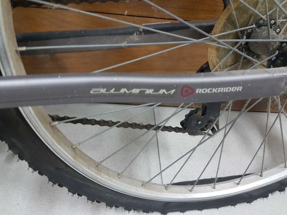 Bicicleta de Homem RockRider com Capacete e Luvas