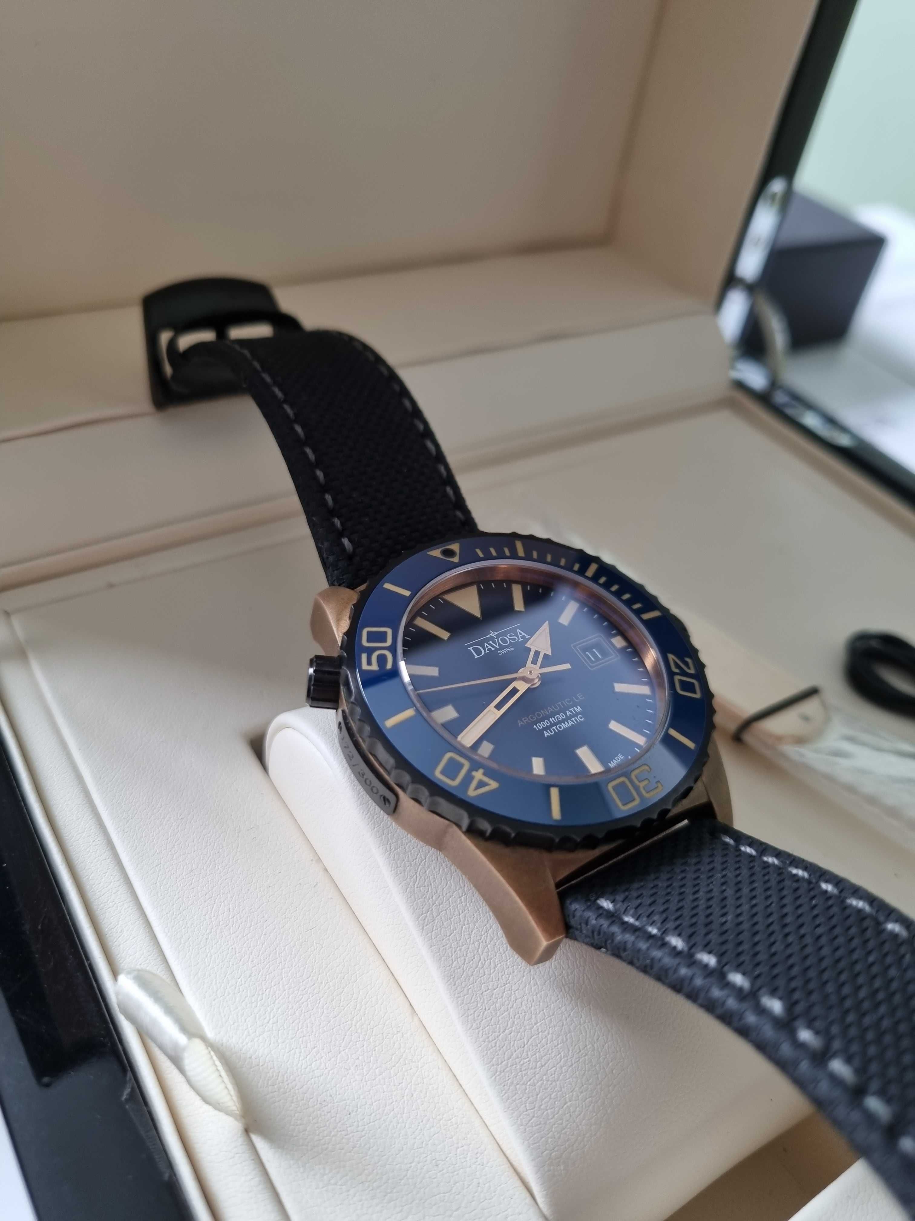 Zegarek automatyczny Davosa Argonautic Bronze Limited Edition