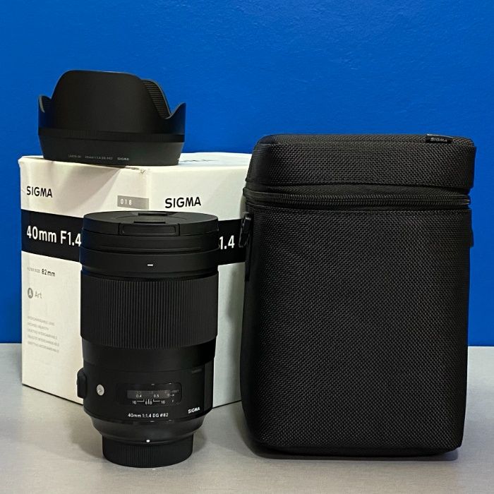 Sigma ART 40mm f/1.4 DG HSM (Nikon) - 5 ANOS DE GARANTIA