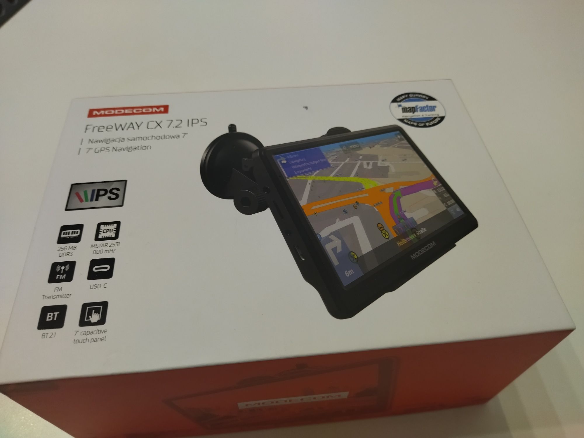 Nawigacja samochodowa 7" FREE WAY CX 7.2 IPS