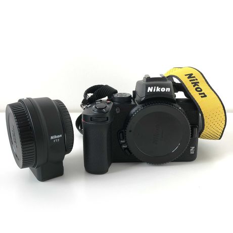 Nikon Z50 body + adapter FTZ (JAK NOWY - NA GWARANCJI)