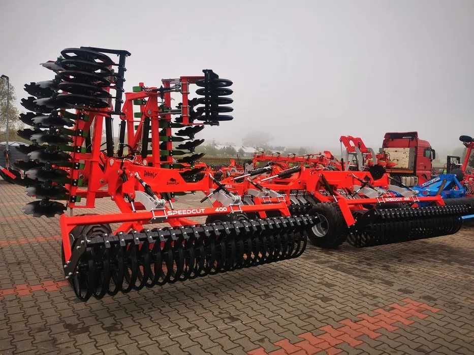 BRONA talerzowa hydrauliczna ZABIEL 4 M 2025 RESOR wózek dostawa