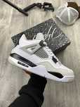 "Buty damskie Trampki"Jordan_4_Retro_Military_Black