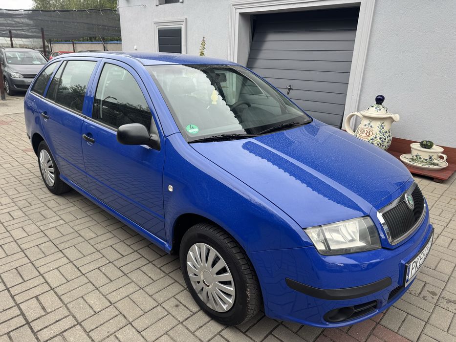 Skoda Fabia 1.4 MPI 80 KM sprowadzona 2006 zarejestrowana klima