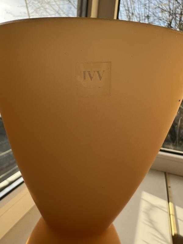 Нова яскрава скляна ваза для квітів "krono" ivv italy (італія)