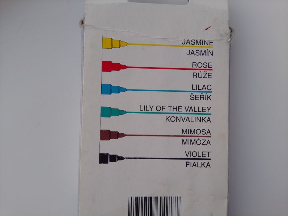 Фломастеры маркеры 6шт. парфюмированные Centropen Чехия