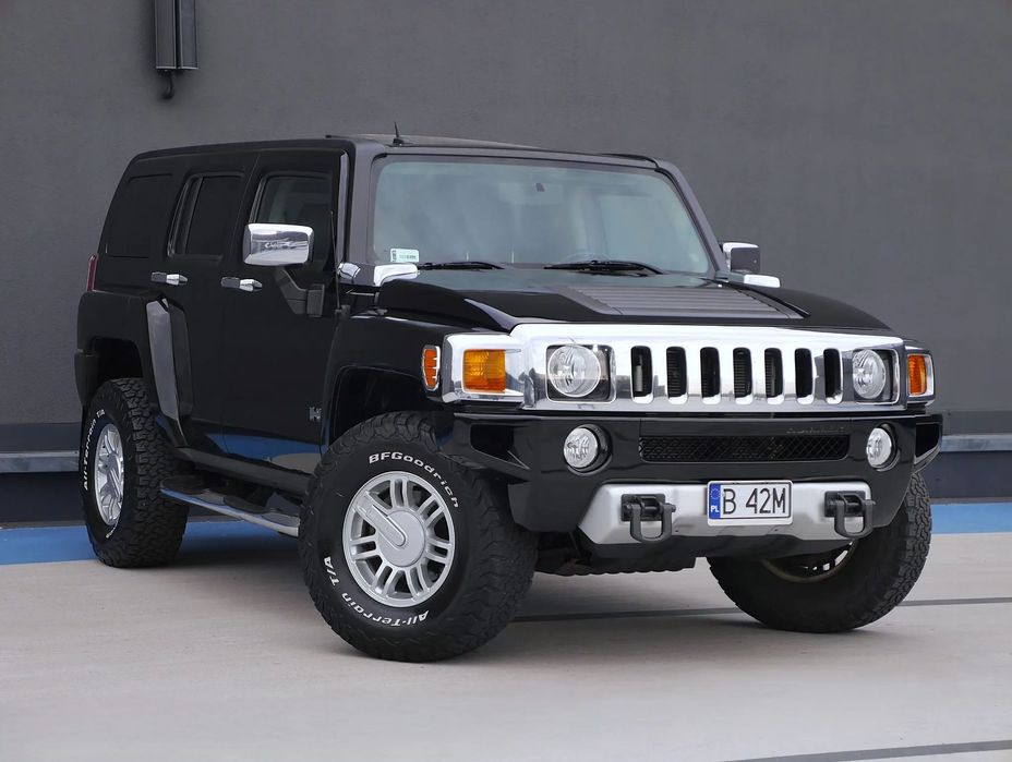 Hummer H3 LIFT 3.7 245HP +LPG Kamera Skóry 4x4 ZADBANY Serwis